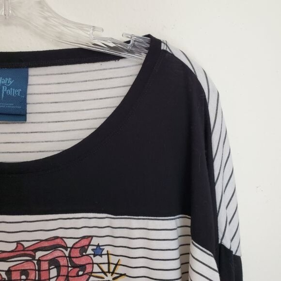 Harry Potter striped Words Magic raglan tee - Picture 2 of 10